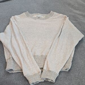 James Perse Gray Sweatshirt